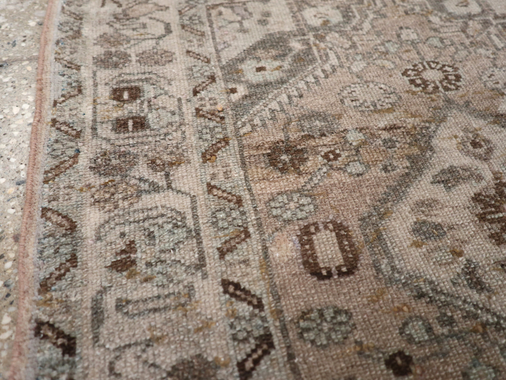 Vintage Persian Malayer Square Rug, No.21626 - Galerie Shabab