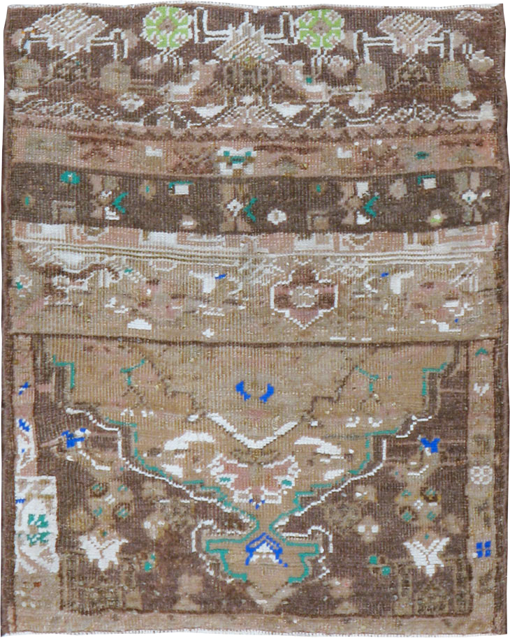 Antique Persian Tabriz Sampler Rug, No.21628 - Galerie Shabab