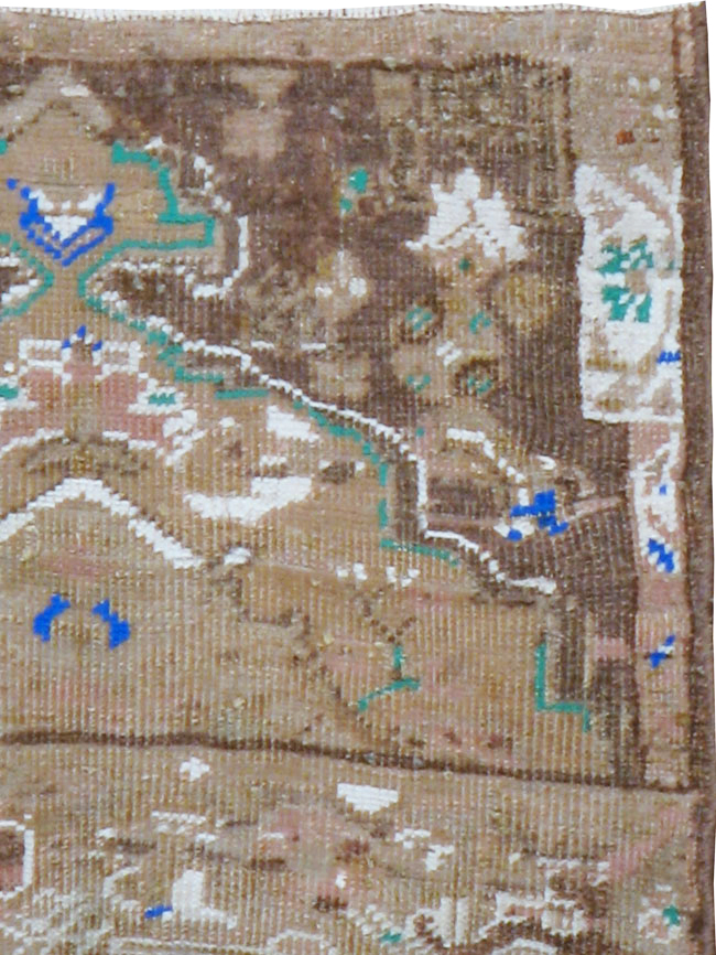 Antique Persian Tabriz Sampler Rug, No.21628 - Galerie Shabab