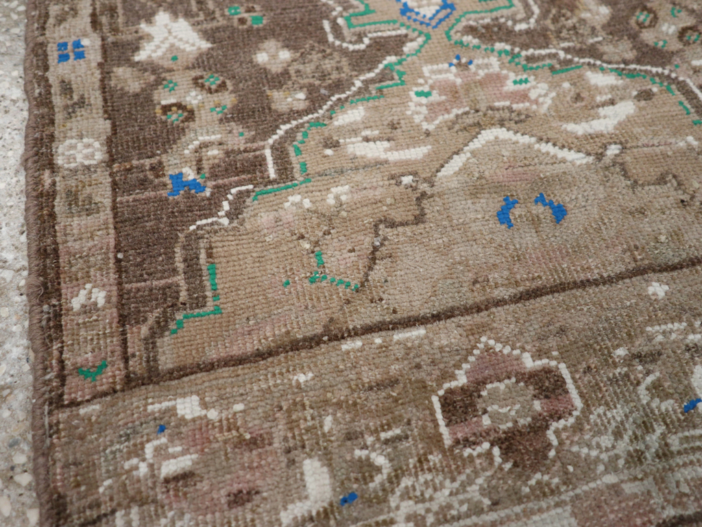 Antique Persian Tabriz Sampler Rug, No.21628 - Galerie Shabab