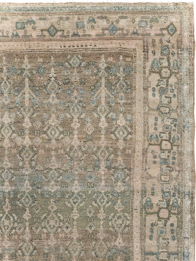 Vintage Senneh Malayer Runner, No.21630 - Galerie Shabab