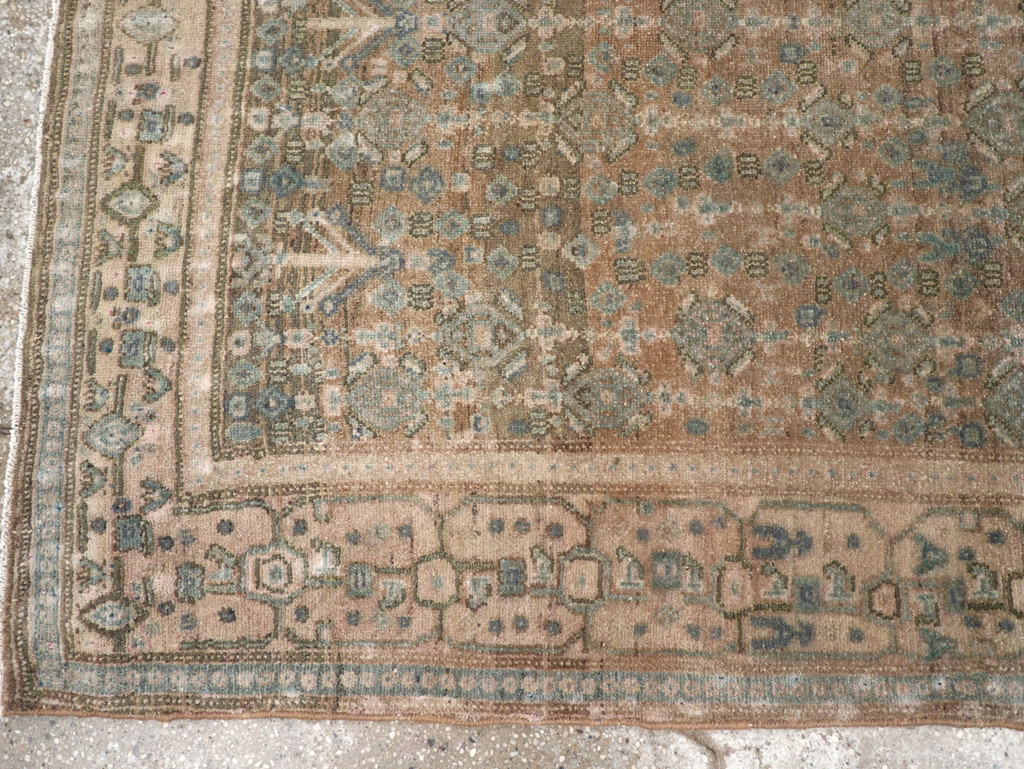 Vintage Senneh Malayer Runner, No.21630 - Galerie Shabab