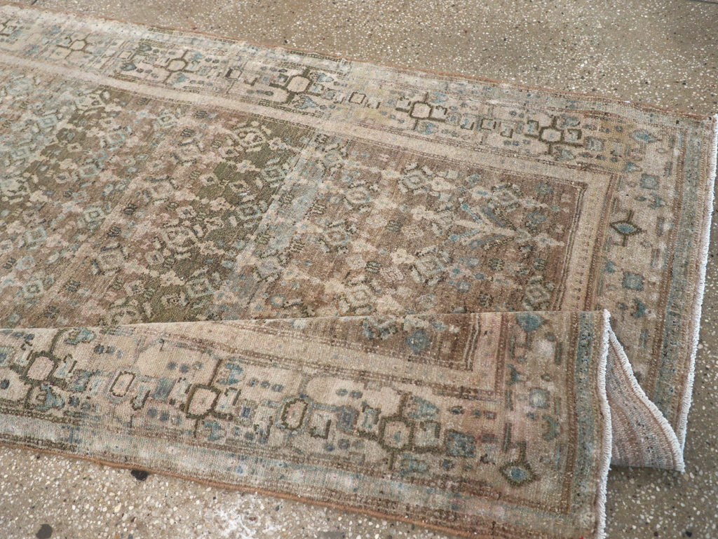 Vintage Senneh Malayer Runner, No.21630 - Galerie Shabab