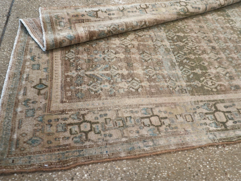 Vintage Senneh Malayer Runner, No.21630 - Galerie Shabab