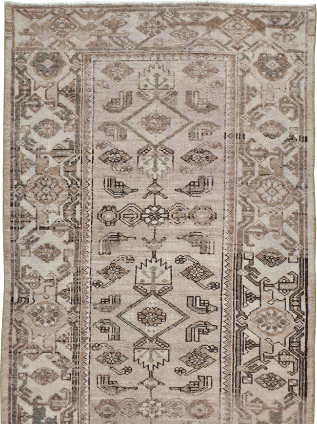 Vintage Persian Malayer Runner, No.21633 - Galerie Shabab