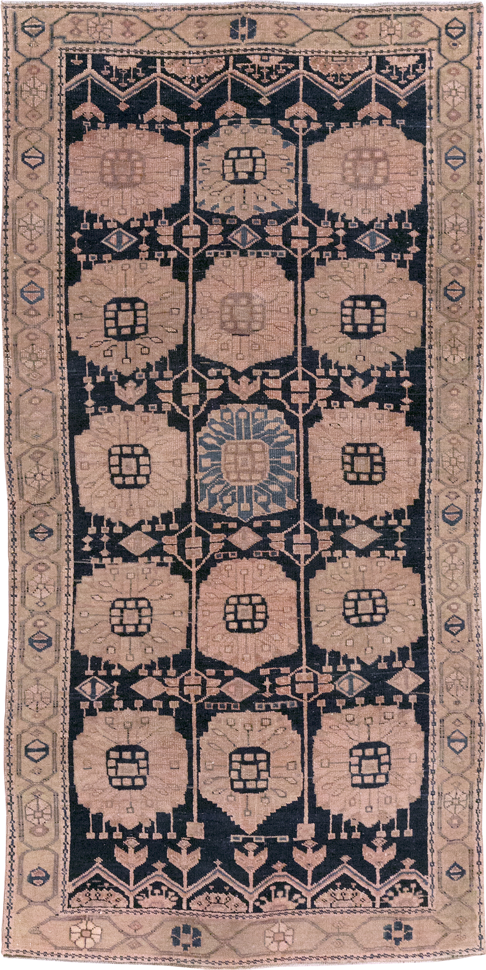 Vintage Persian Malayer Rug, No.21634 - Galerie Shabab