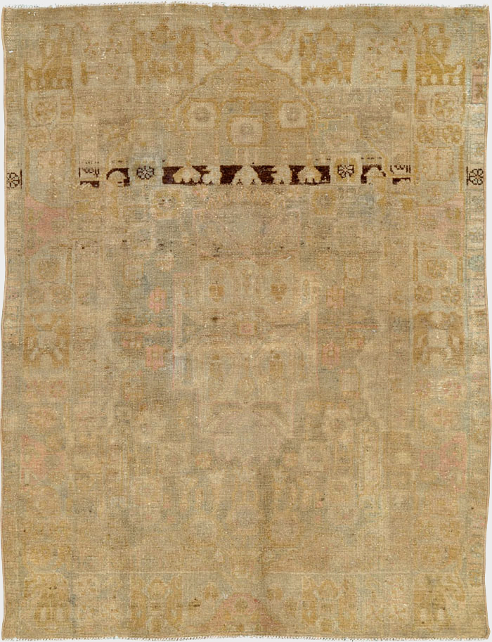 Vintage Persian Malayer Rug, No.21635 - Galerie Shabab