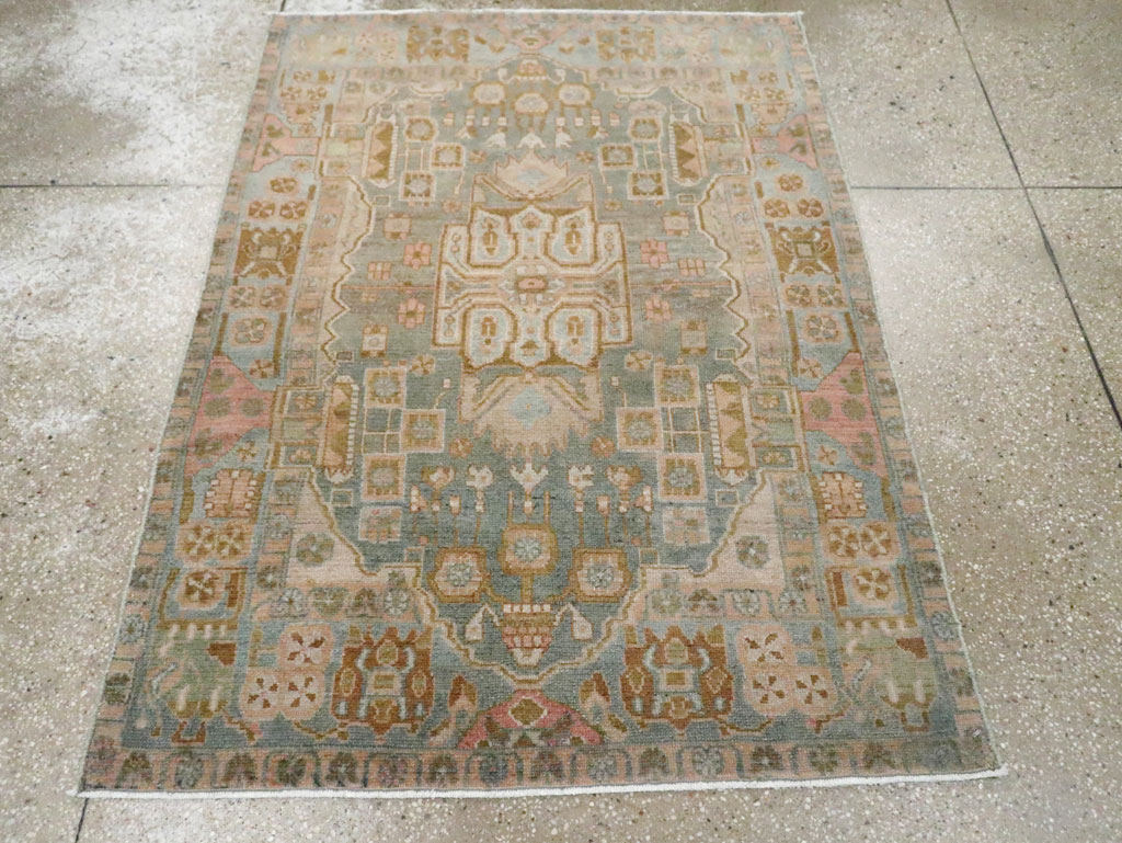 Vintage Persian Malayer Rug, No.21636 - Galerie Shabab