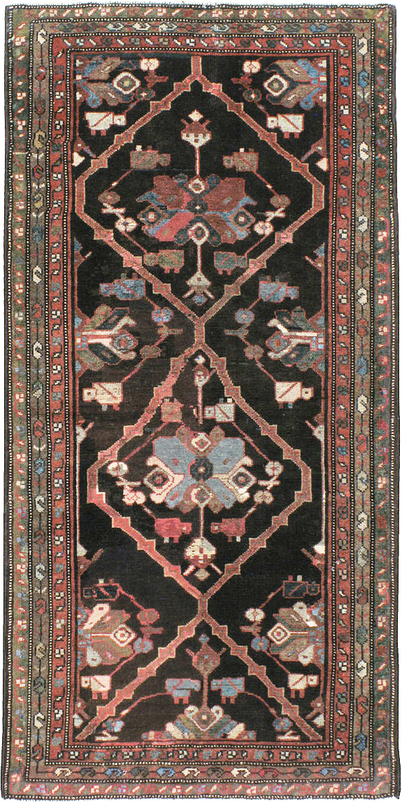 Antique Persian Kurdish Rug, No.21638 - Galerie Shabab