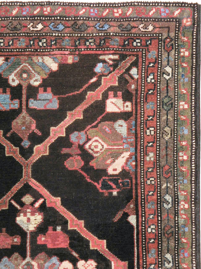 Antique Persian Kurdish Rug, No.21638 - Galerie Shabab