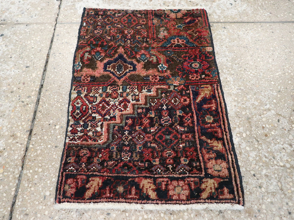 Vintage Persian Kurdish Sampler Rug, No.21644 - Galerie Shabab