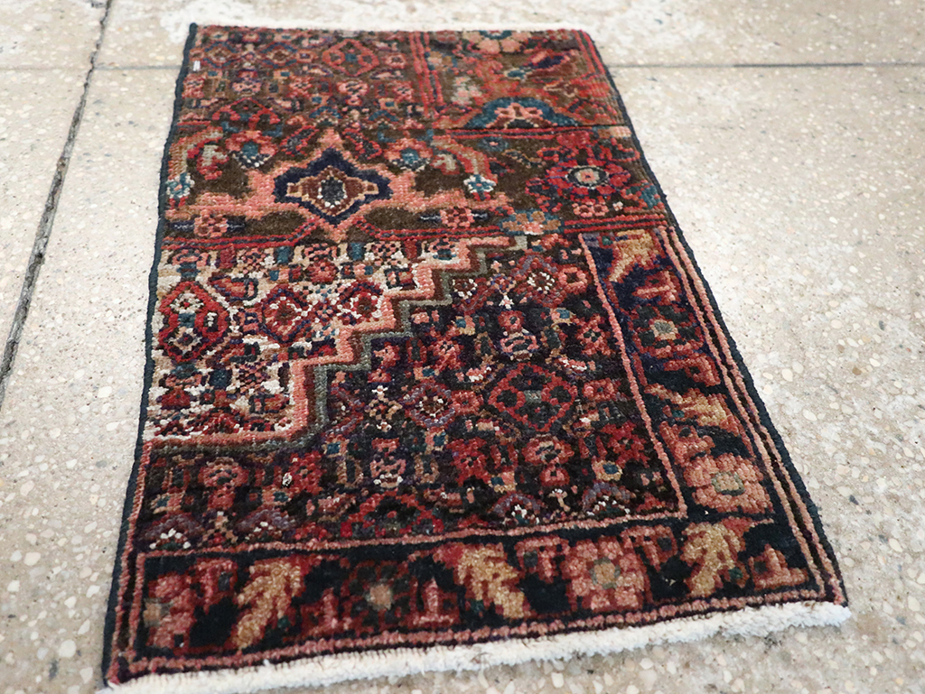 Vintage Persian Kurdish Sampler Rug, No.21644 - Galerie Shabab