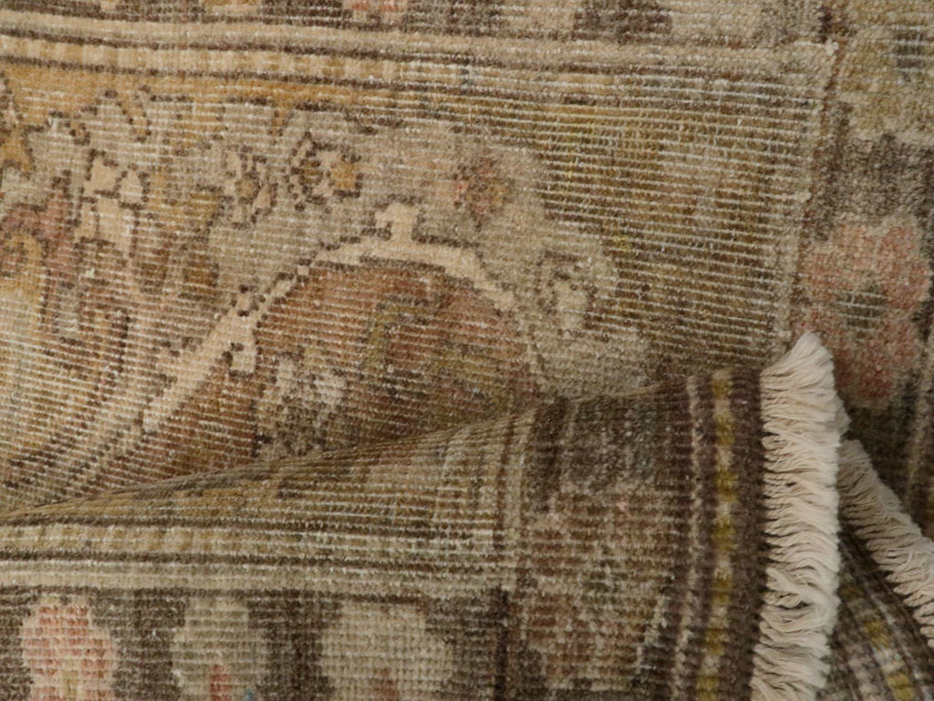 Antique Persian Malayer Square Rug, No.21645 - Galerie Shabab