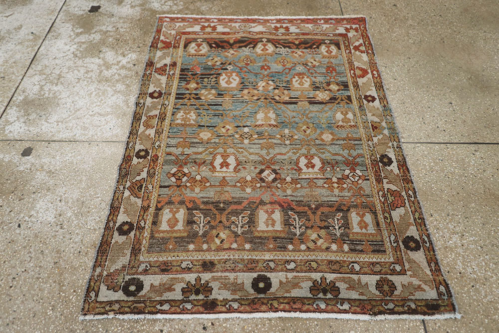 Vintage Persian Malayer Rug, No.21648 - Galerie Shabab
