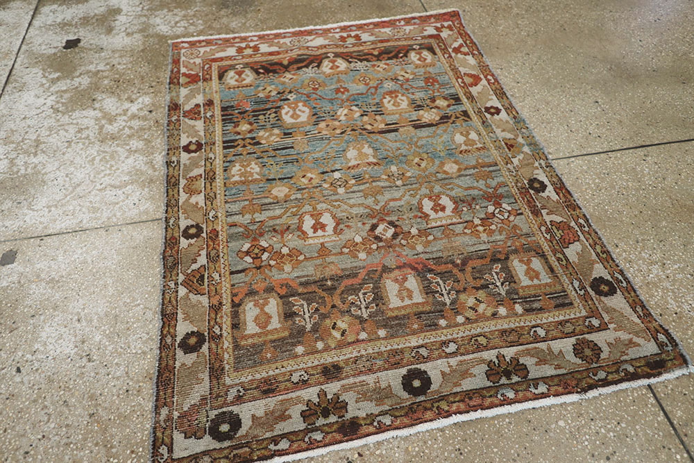 Vintage Persian Malayer Rug, No.21648 - Galerie Shabab