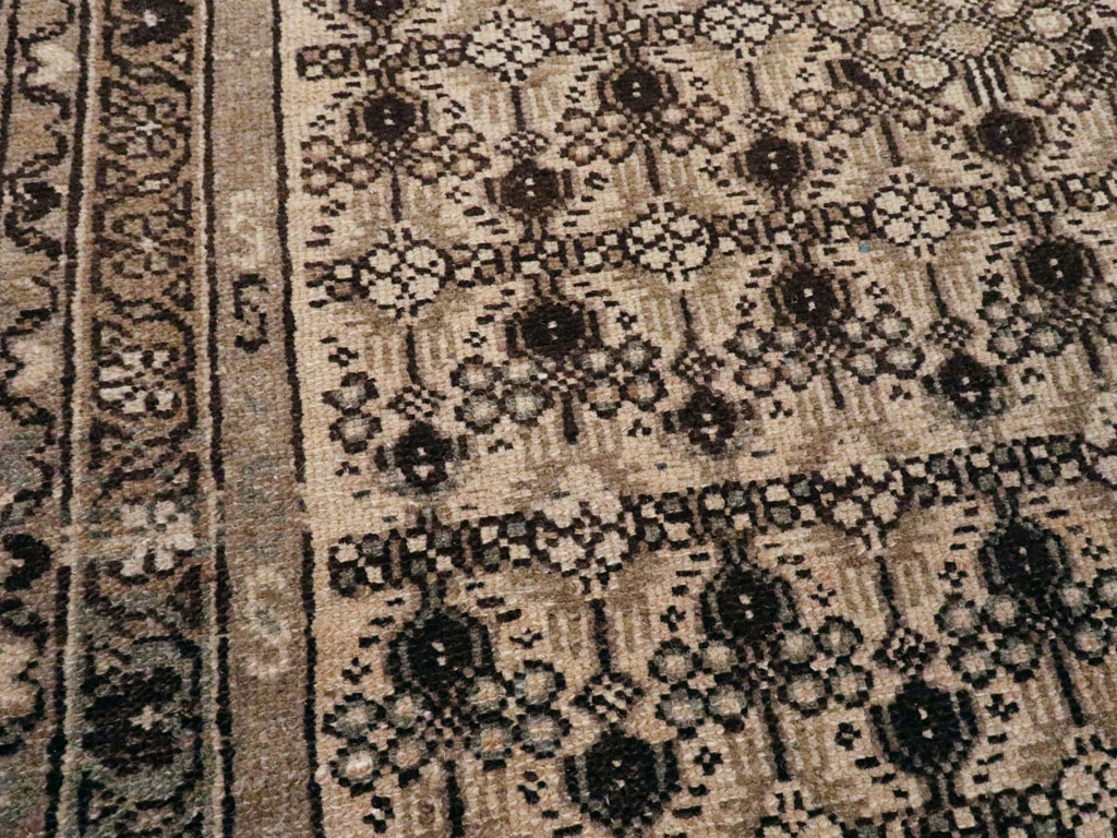Vintage Persian Malayer Rug, No.21650 - Galerie Shabab
