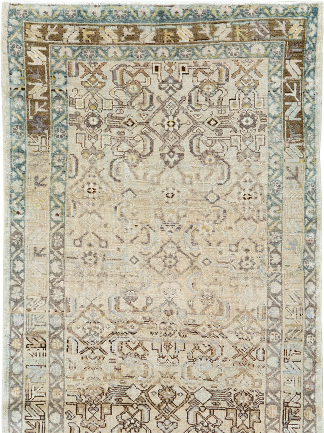 Vintage Persian Malayer Runner, No.21651 - Galerie Shabab