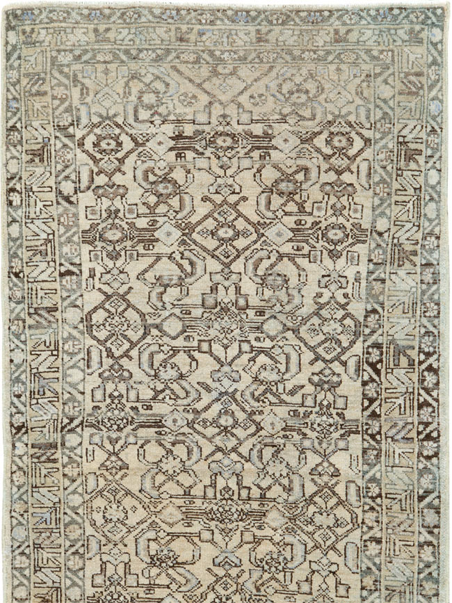 Vintage Persian Malayer Runner, No.21651 - Galerie Shabab