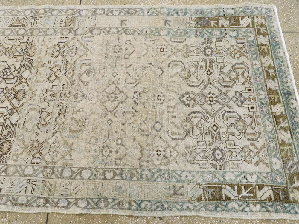 Vintage Persian Malayer Runner, No.21651 - Galerie Shabab