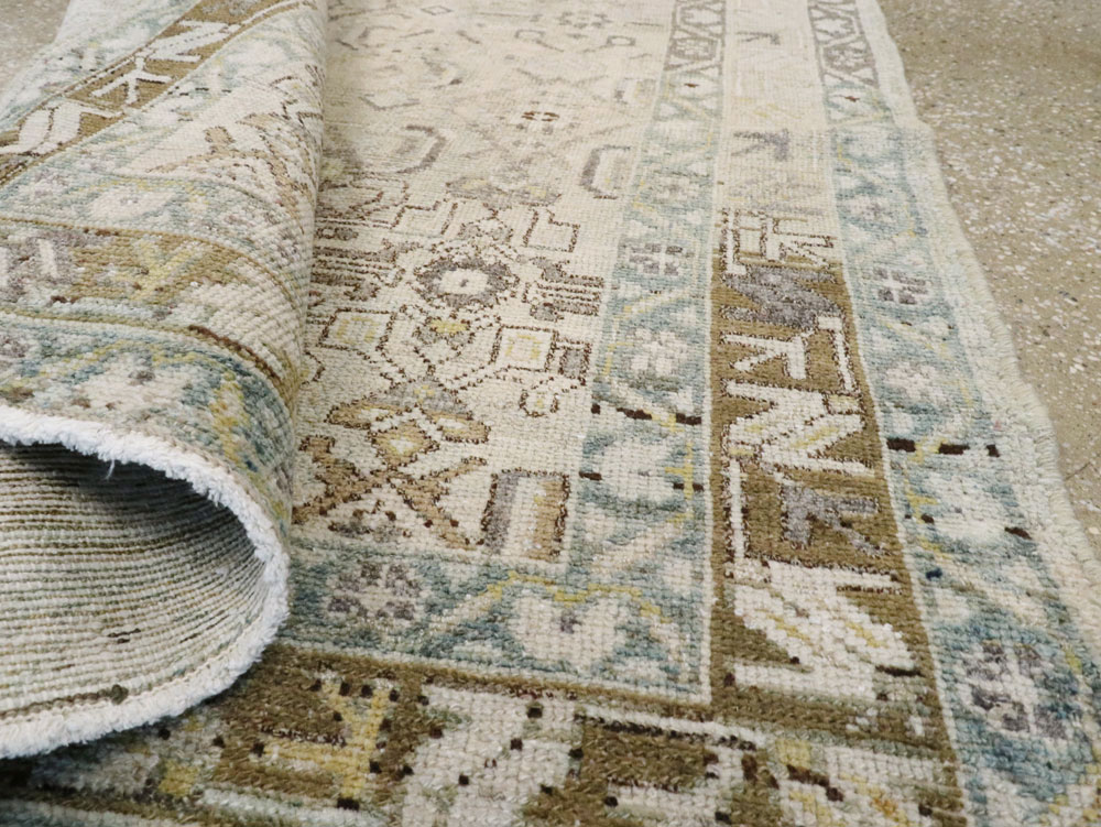 Vintage Persian Malayer Runner, No.21651 - Galerie Shabab