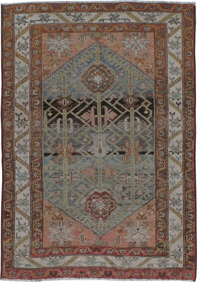 Vintage Persian Malayer Rug, No.21652 - Galerie Shabab