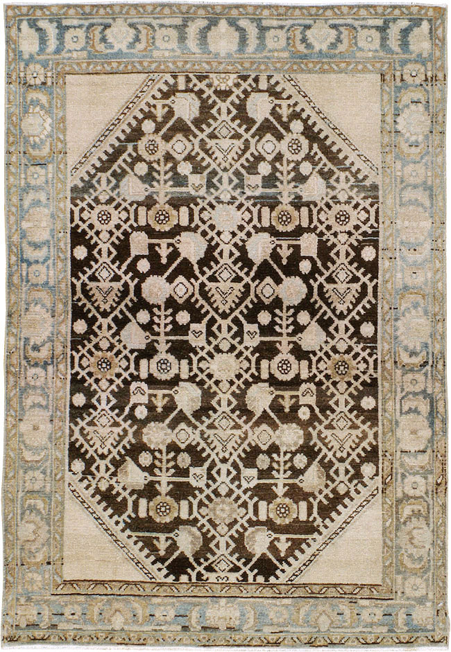 Vintage Persian Malayer Rug, No.21656 - Galerie Shabab