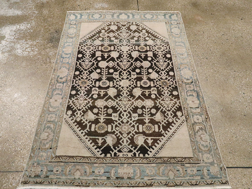 Vintage Persian Malayer Rug, No.21656 - Galerie Shabab