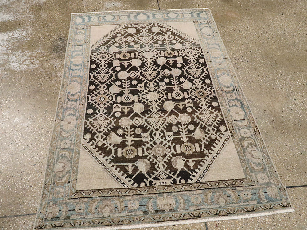 Vintage Persian Malayer Rug, No.21656 - Galerie Shabab