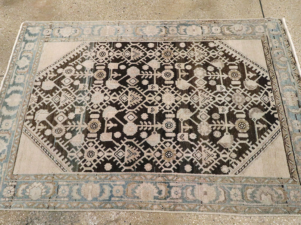 Vintage Persian Malayer Rug, No.21656 - Galerie Shabab