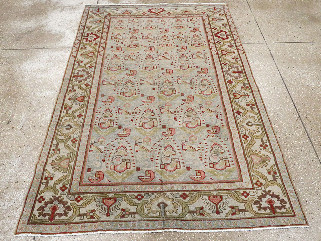Vintage Persian Malayer Rug, No.21657 - Galerie Shabab