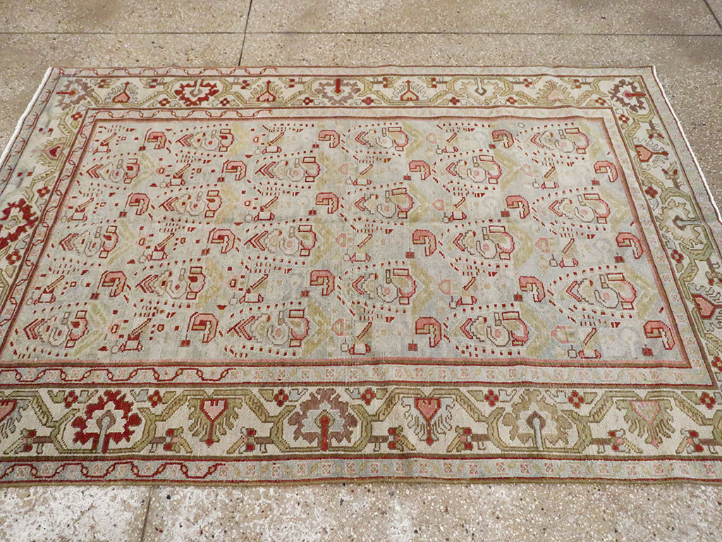 Vintage Persian Malayer Rug, No.21657 - Galerie Shabab