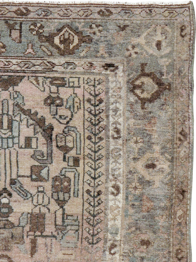 Vintage Persian Malayer Rug, No.21660 - Galerie Shabab