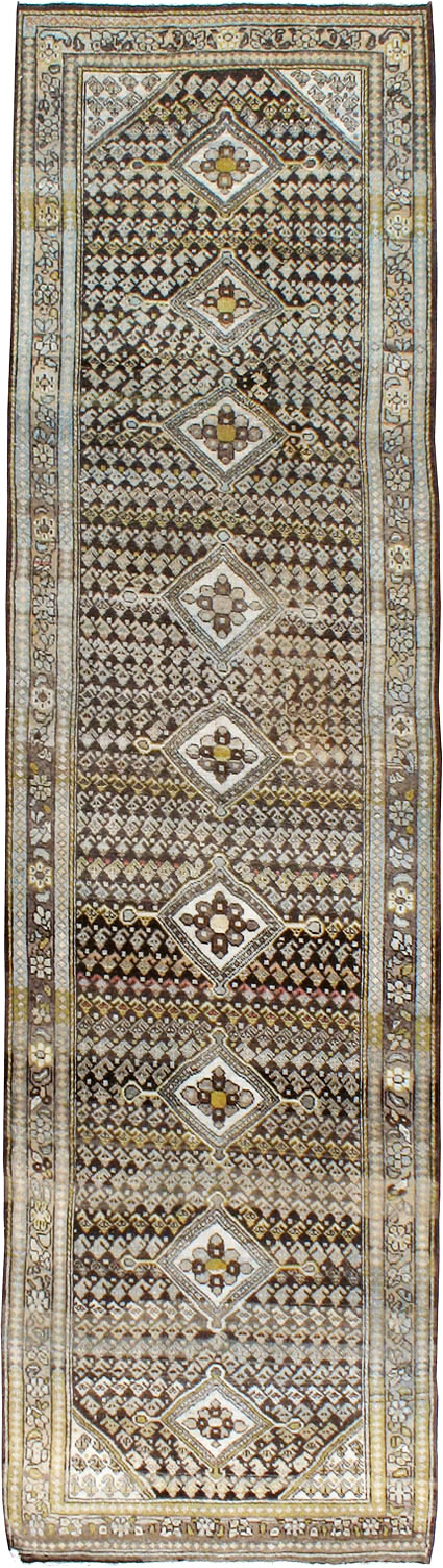 Vintage Persian Malayer Runner, No.21661 - Galerie Shabab