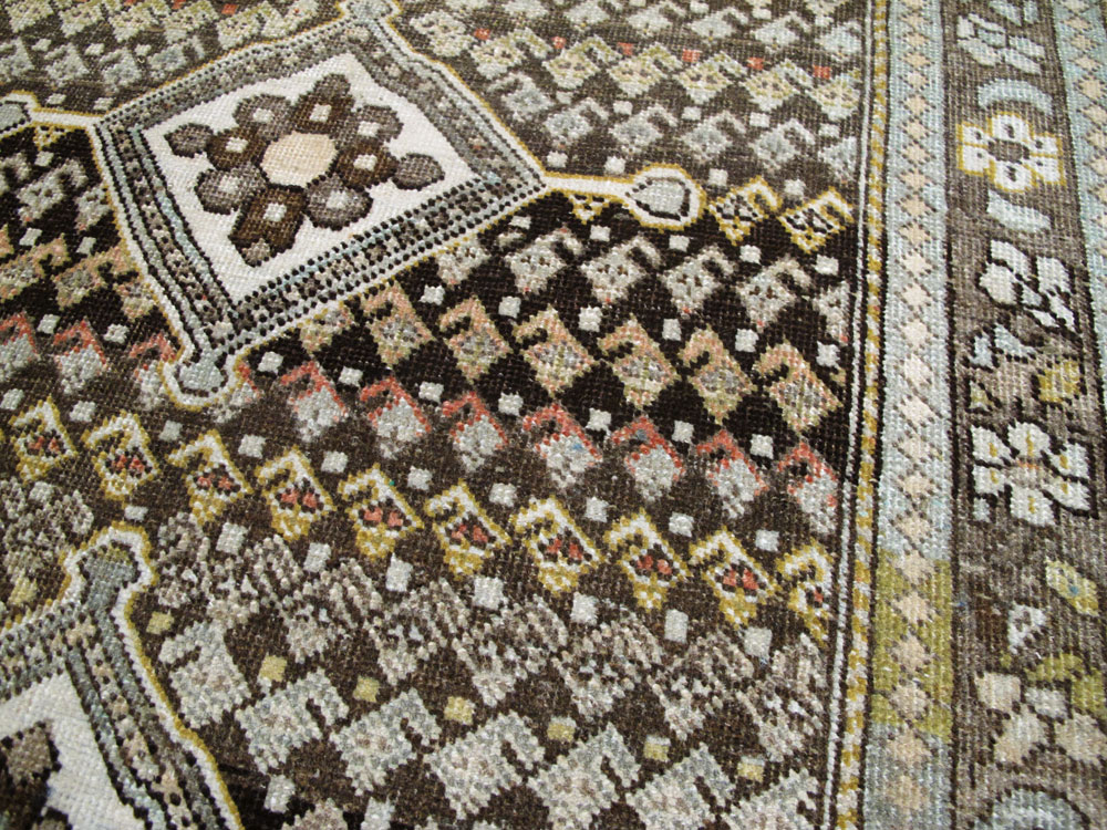 Vintage Persian Malayer Runner, No.21661 - Galerie Shabab