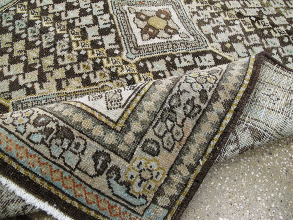 Vintage Persian Malayer Runner, No.21661 - Galerie Shabab