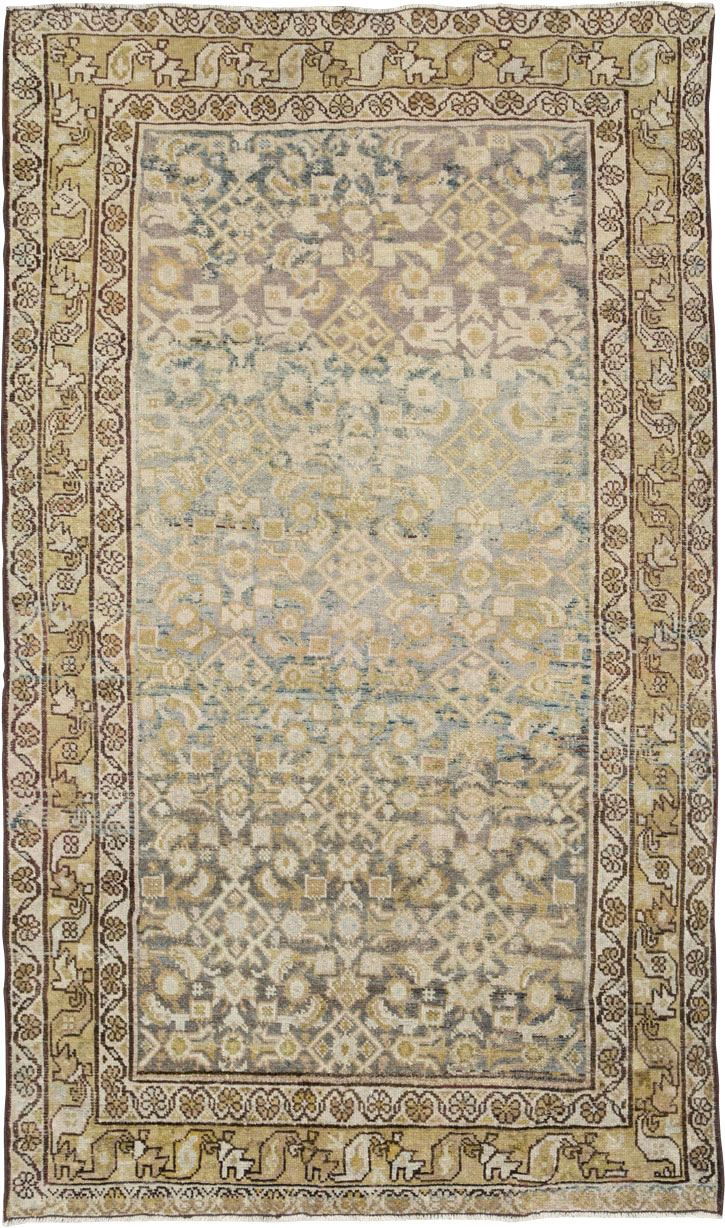 Vintage Persian Malayer Rug, No.21663 - Galerie Shabab