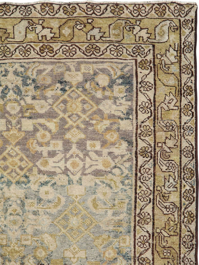 Vintage Persian Malayer Rug, No.21663 - Galerie Shabab