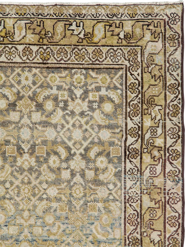 Vintage Persian Malayer Rug, No.21663 - Galerie Shabab