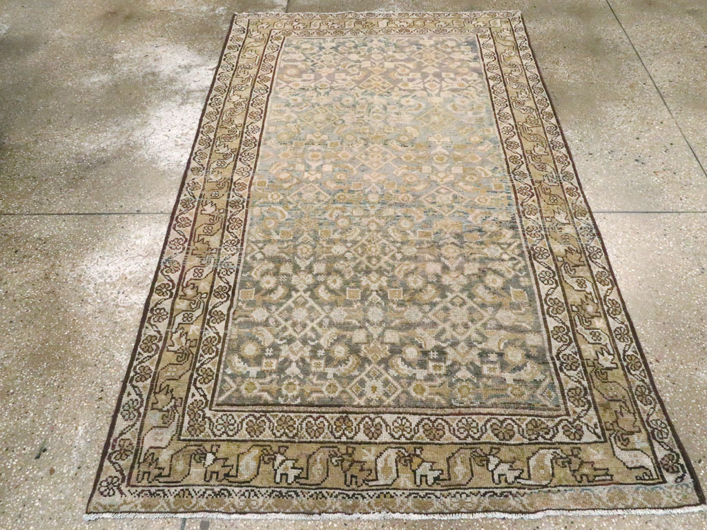 Vintage Persian Malayer Rug, No.21663 - Galerie Shabab