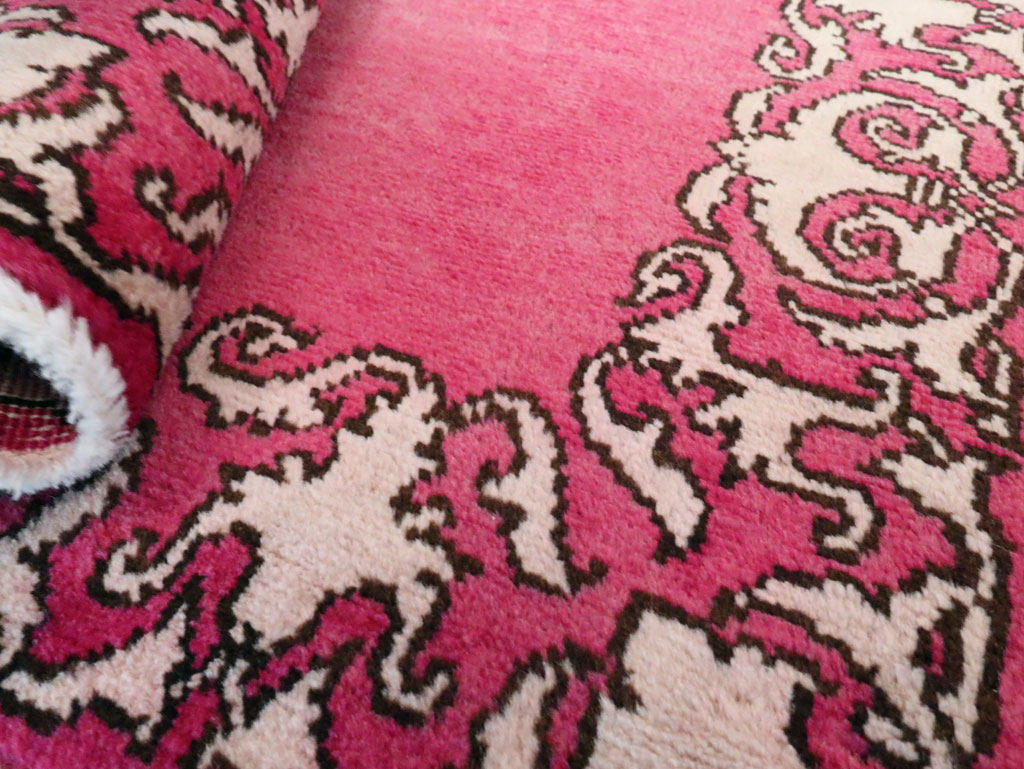 Vintage Persian Tabriz Rug (Pair: 2 of 2), No.21666 - Galerie Shabab