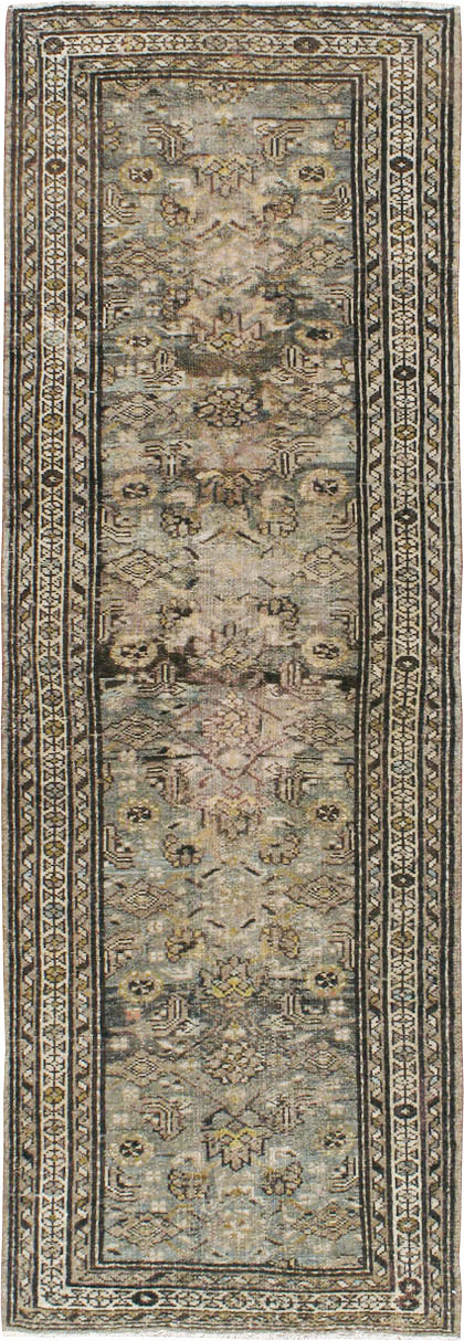 Vintage Persian Malayer Runner, No.21671 - Galerie Shabab