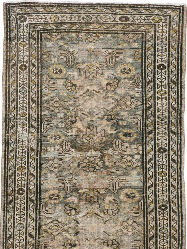Vintage Persian Malayer Runner, No.21671 - Galerie Shabab