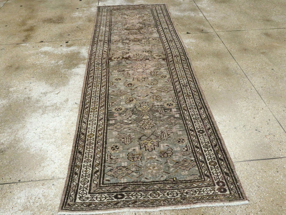 Vintage Persian Malayer Runner, No.21671 - Galerie Shabab