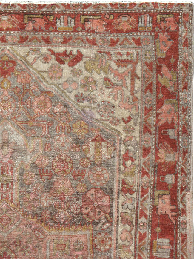 Vintage Persian Kurdish Rug, No.21673 - Galerie Shabab
