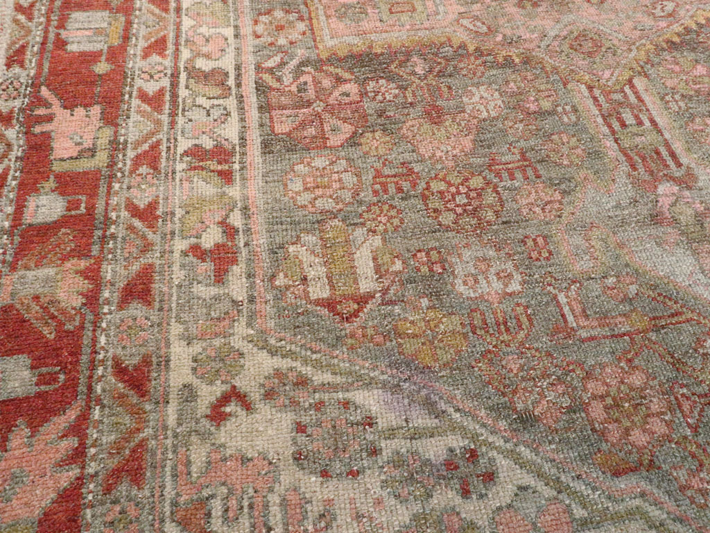 Vintage Persian Kurdish Rug, No.21673 - Galerie Shabab