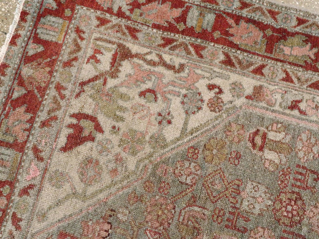 Vintage Persian Kurdish Rug, No.21673 - Galerie Shabab