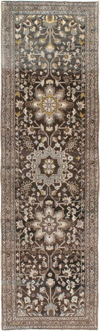 Vintage Persian Malayer Runner, No.21675 - Galerie Shabab