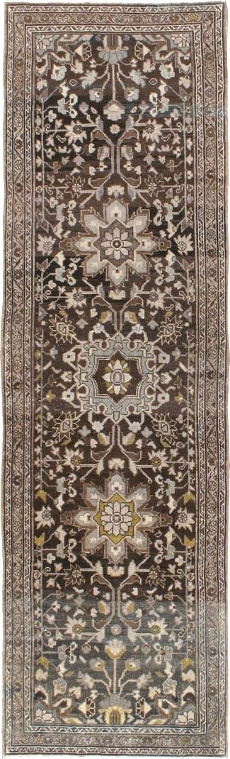 Vintage Persian Malayer Runner, No.21675 - Galerie Shabab