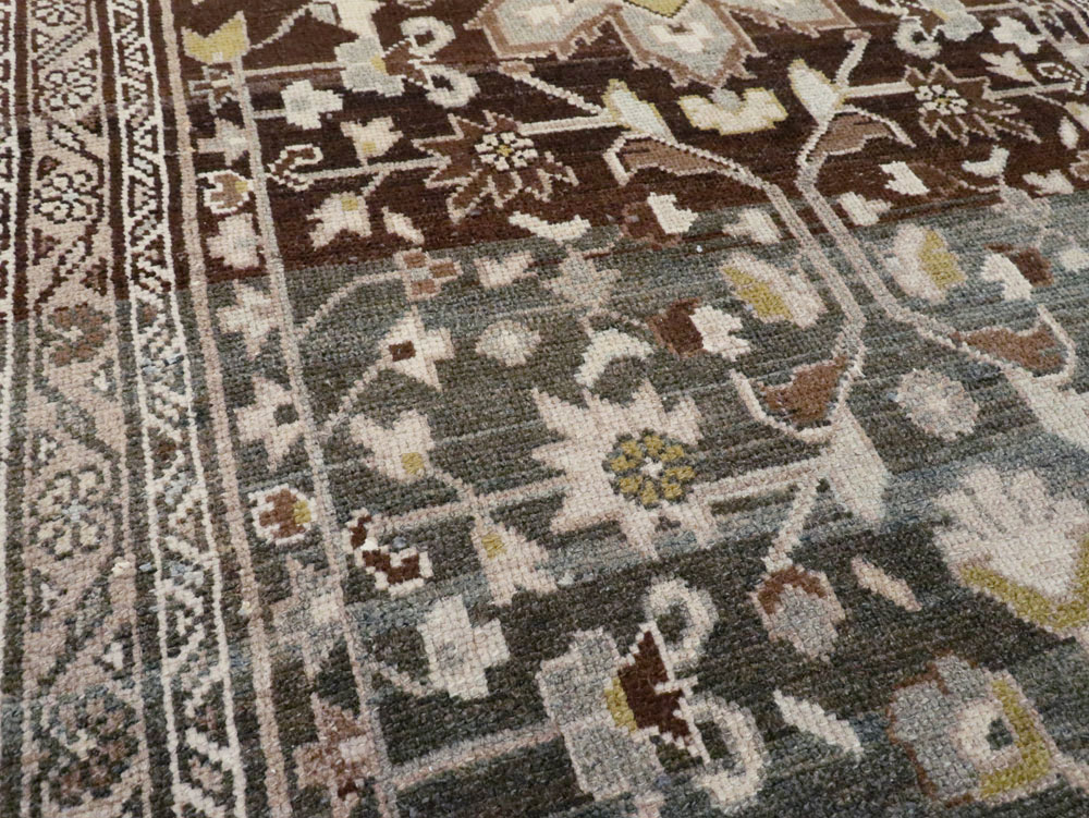 Vintage Persian Malayer Runner, No.21675 - Galerie Shabab