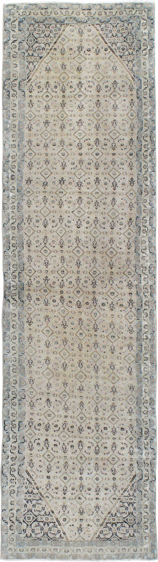 Vintage Persian Tabriz Runner, No.21676 - Galerie Shabab